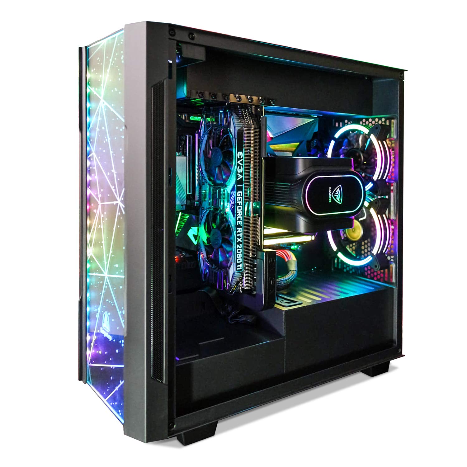 Segotep Phoenix ATX Black Mid Tower PC Gaming Computer Case USB 3.0