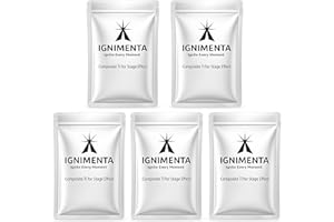 Cold Spark Machine Powder, Premium Stage Effect Powder Refill, 5 Pack