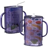 btrfe Baby Pouch Holder, No Squeeze Adjustable Multi-Size Juice Box, 1 pc | BPA-Free PP, 2-Way Reversible Design, Upright for Pouches, Inverted for Milk Cartons, Mess-Free, Easy Grip, Dishwasher Safe