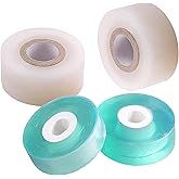 MIDOUWEST Grafting Tape 4-Pack for Fruit Trees &amp; Vines | Stretchable self-adhesive film; 4 rolls (2 white: 3cm x 100m; 2 green: 2cm x 100m); seals moisture &amp; protects grafts