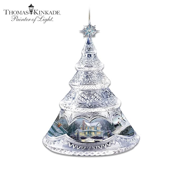 Thomas Kinkade Shining Joy Christmas Ornament by The