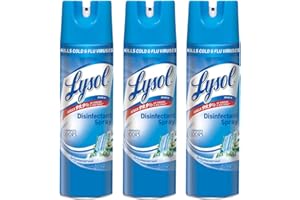 Lysol Professional Disinfectant Spray, Spring Waterfall, 19 oz (3 Pack)