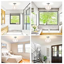 Jolydoly Semi Flush Mount Ceiling Light