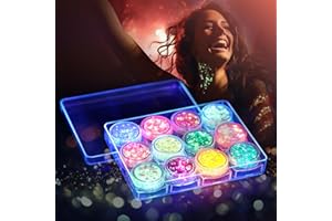 LATIBELL Glow in The Dark Body Glitter Gel, 12 Colors & Shapes Glitter Gel Makeup, UV Body Glitter for Women, Glow in The Dark Face Glitter Makeup Gel, Chunky Glitter Makeup for Party Rave Festival Accessories