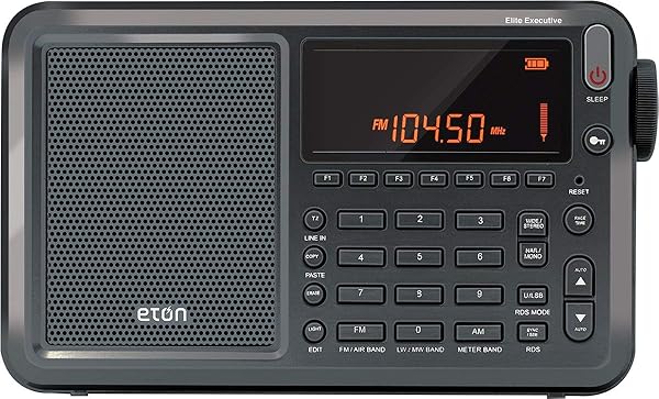 ETON MINI SHORTWAVE RADIO,DIGITAL,4-1/8″ H