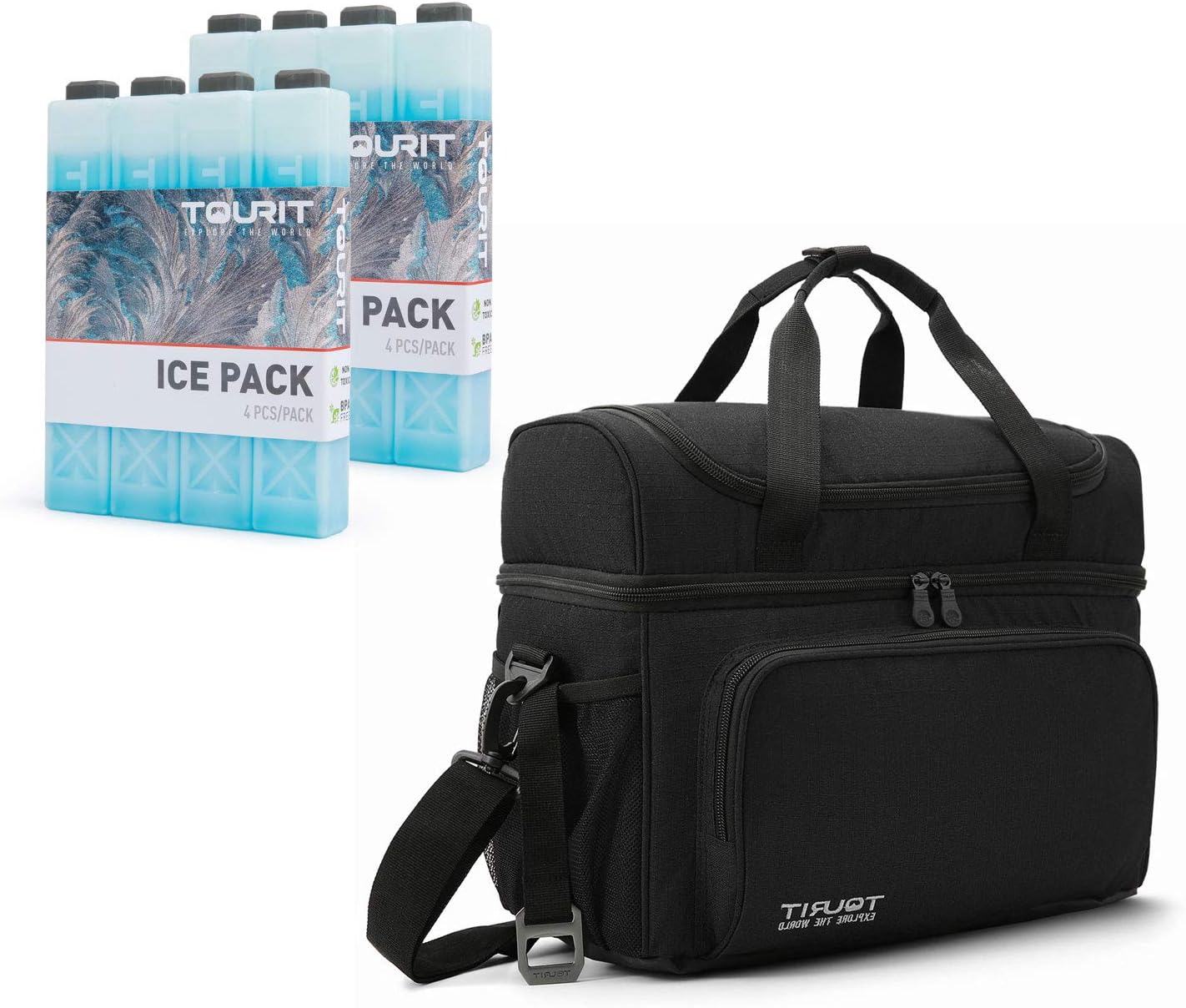 cooler bag and ice pack
