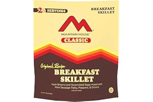 Mountain House Classic Breakfast Skillet | Freeze Dried Backpacking & Camping Food | 2.5 Servings