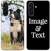 Nsipan Personalized Phone Case for Samsung Galaxy A17 5G&zwnj; Custom Phone Cover with Photo Text TPU Material Drop Protection Customized Photo Phone Cover Custom Cover Gifts for Family Friends