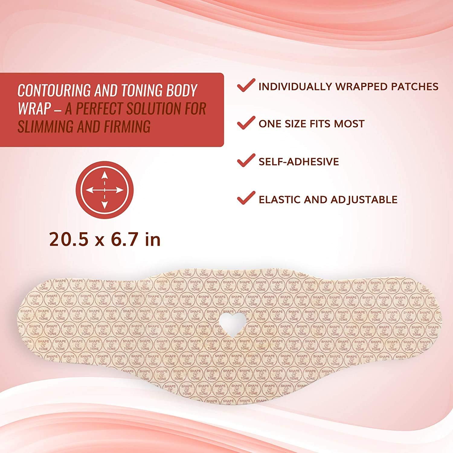 All Natural Contouring Body Applicator Tummy Slimming Wrap for