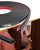 23Ft Rubber Weather Stripping Door Seal Strip for