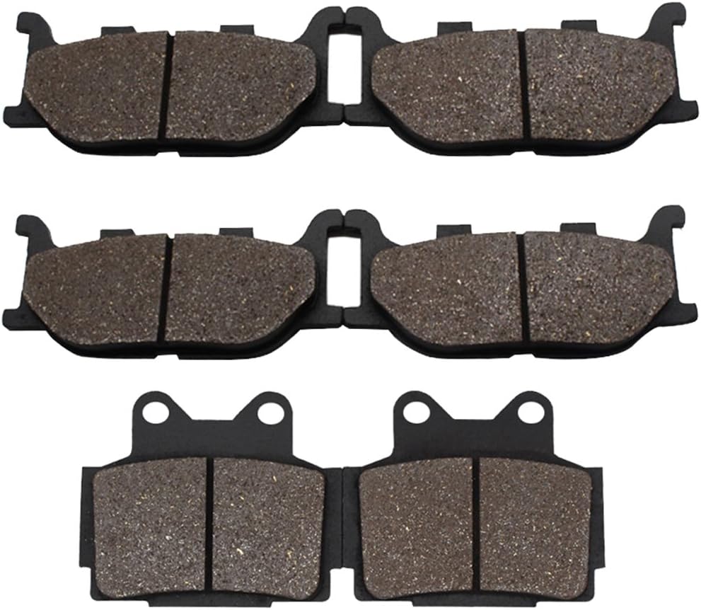 Cyleto Front and Rear Brake Pads for YAMAHA TZR 150 R 2000 XJR 400 Brembo calipers 1995-1999 XJ 600 Diversion 1998-2003