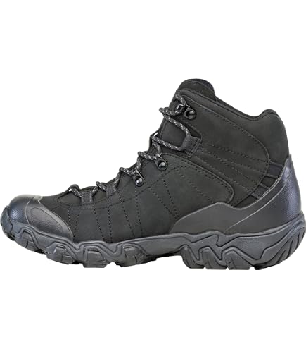 Mac Outdoor FIRST TIME bushdebrunt ブラック Amazon.com | Oboz Men's Bridger 10