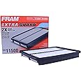 FRAM CA11500 Rigid Panel Air Filter Fits Select Hyundai, Kia, Model Years