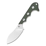QSP NECKMUK, 6.5'' Neck Knife,Compact Fixed Blade