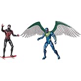 Spider-Man Epic Hero Series Miles Morales vs Marvel&rsquo;s Vulture 4-Inch (10 cm) Action Figure Set &amp; Accessory, Marvel Super Hero Toys, Kids Ages 4 &amp; Up