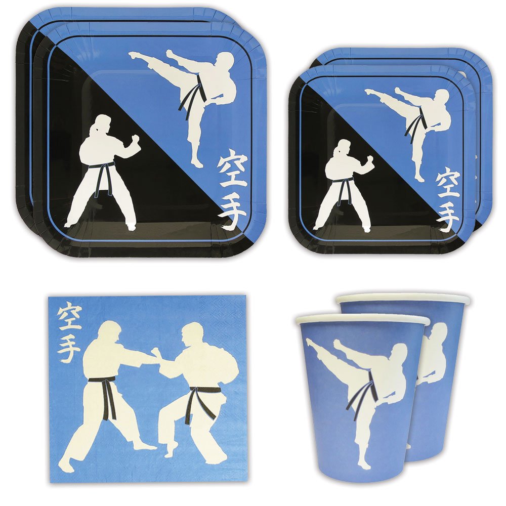 Karate Standard Party Packs (65+ Pieces for 16 Guests!), Karate Party