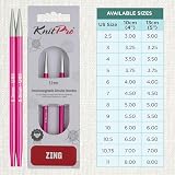 KnitPro Zing Interchangeable Circular Needles 5 Inch 5.00mm Purple Box view 4