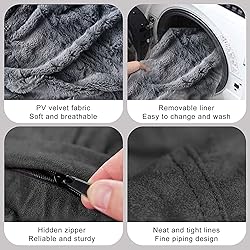 Giant Fur Bean Bag Chair Cover for Kids