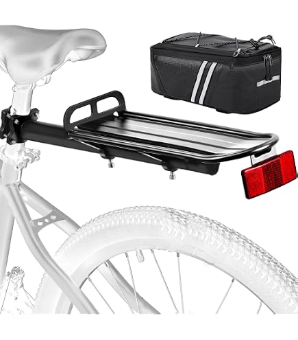 AlveyTech Black Cargo Rack for The Coleman CT200U Trail Mini Bikes