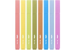 Mr. Pen- Aesthetic Highlighters, 8 Pack, Chisel Tip, Autumn Colors, Cute Highlighters Assorted Colors, Back to School Supplies