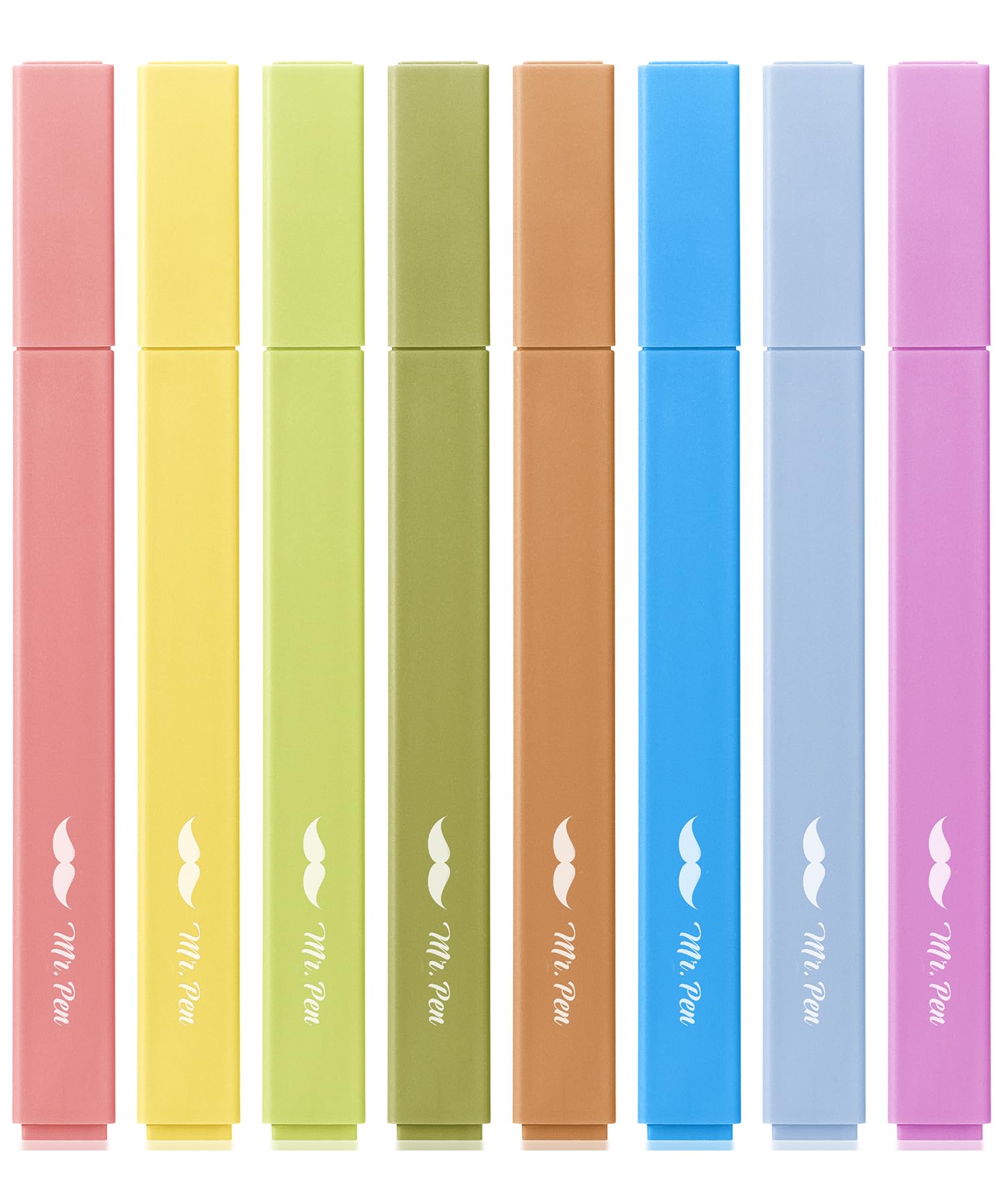 Photo 1 of Mr. Pen- Aesthetic Highlighters, 8 Pack, Chisel Tip, Autumn Colors, Cute Highlighters Assorted Colors
