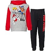 Nickelodeon Paw Patrol Fleece Pullover Hoodie and Pants Outfit Set Toddler to Big Kid Sizes (2T - 10-12)