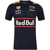 Castore Oracle Red Bull Racing Junior Set Up T-Shirt | 20th Anniversary Official Red Bull F1 Shirt with Team & Sponsor Logos