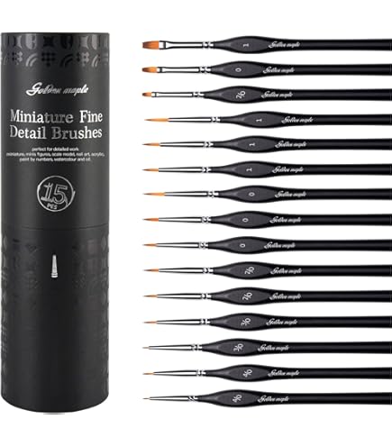 Amazon.com: Z-Pro 605 Fine Camel Hair and Pure Bristle Artist