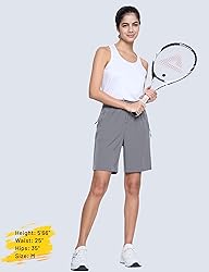 MAGCOMSEN Lightweight Hiking Shorts for Women
