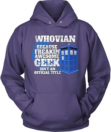 sci fi fantasy hoodie purple