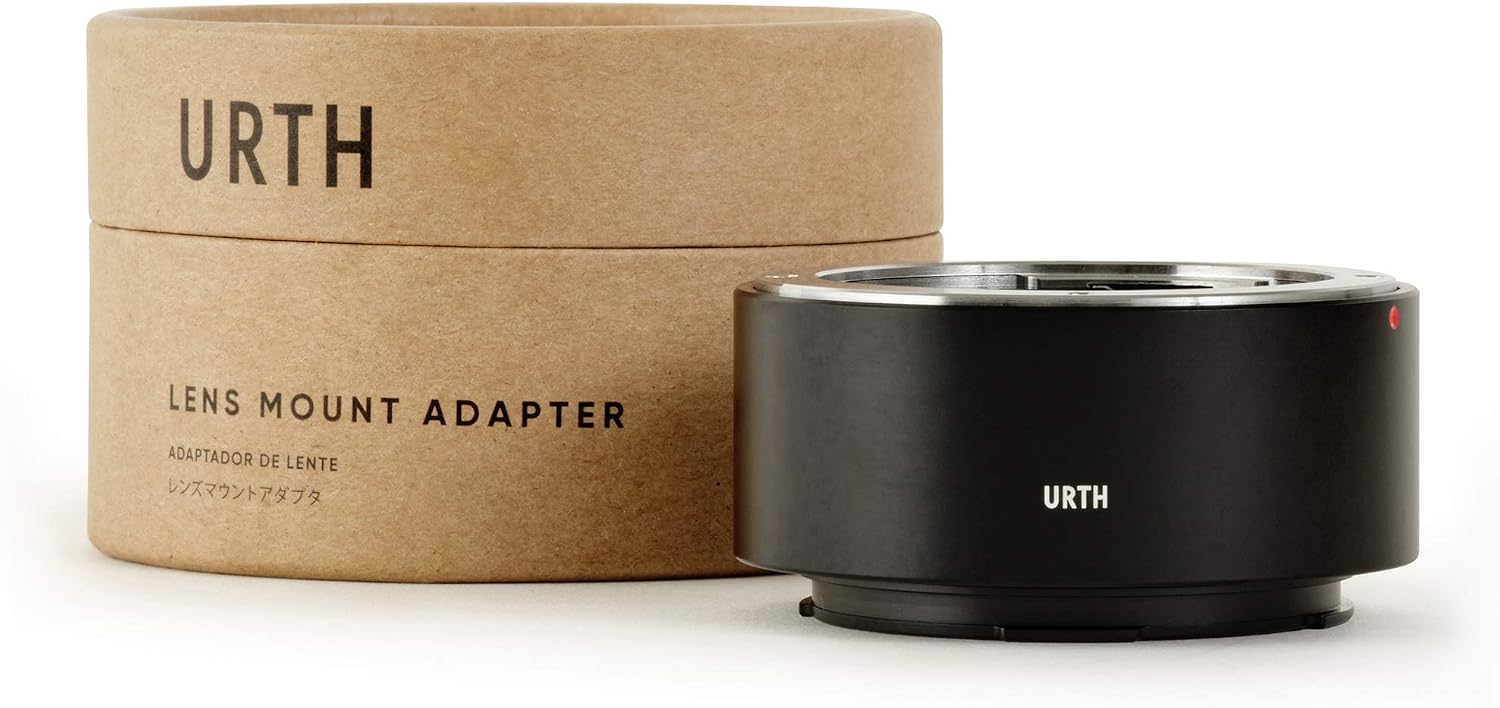 Urth Lens Mount Adapter: Compatible with Olympus OM Lens to Leica L Camera Body, Black