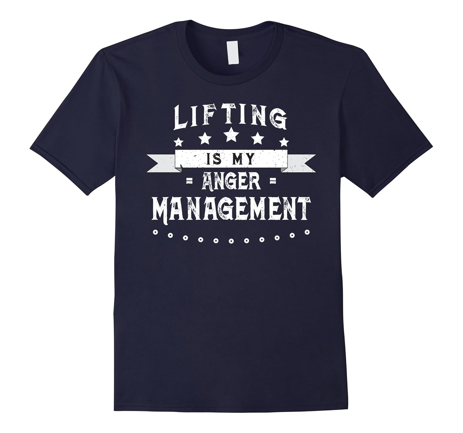 Lifting is My Anger Management | Funny Gym T-Shirt-ANZ