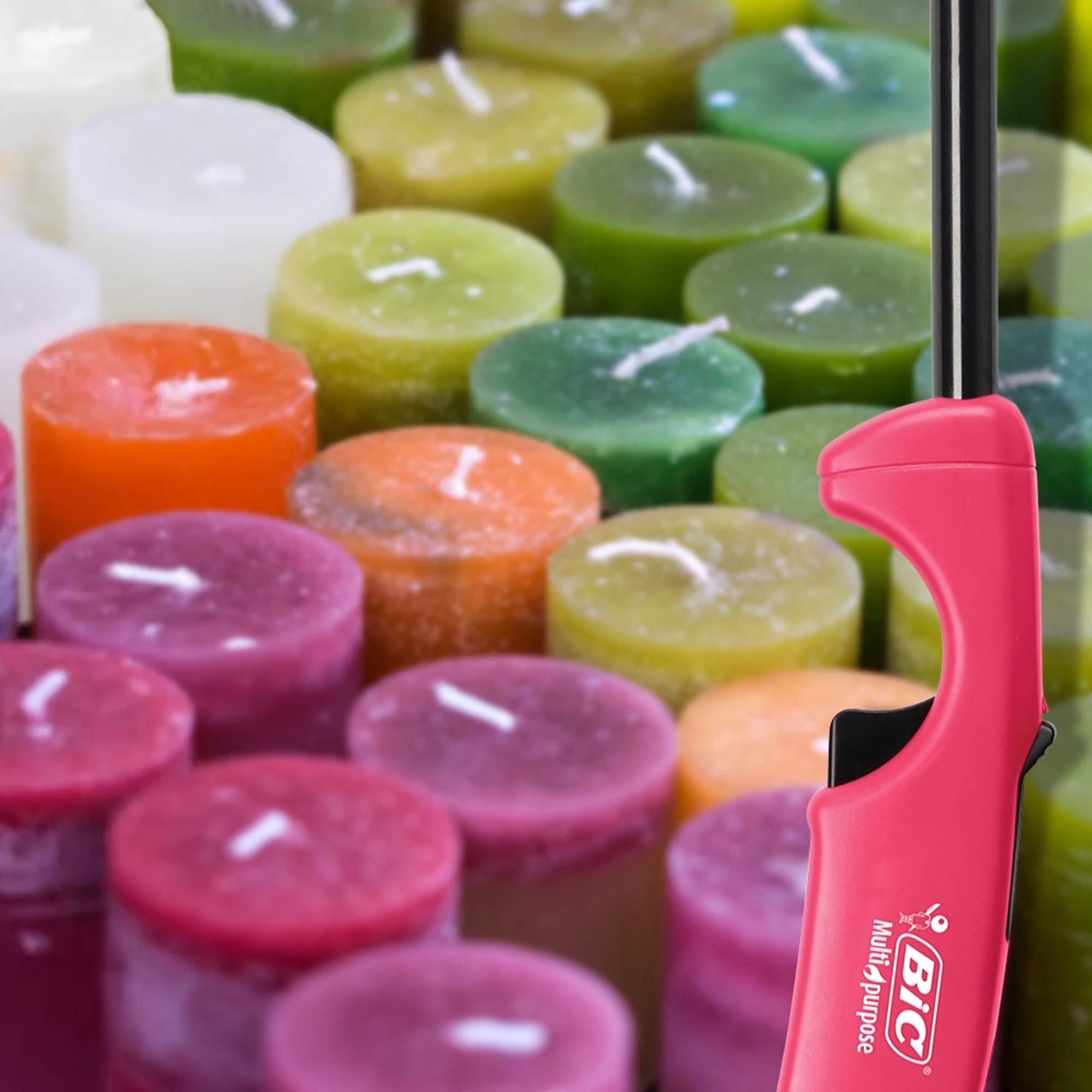 BIC MultiPurpose Candle Edition Lighter & Flex Wand Lighter, 2Pack