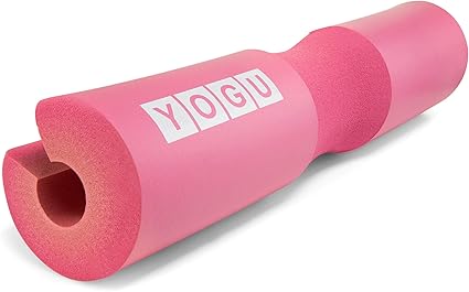 pink barbell pad