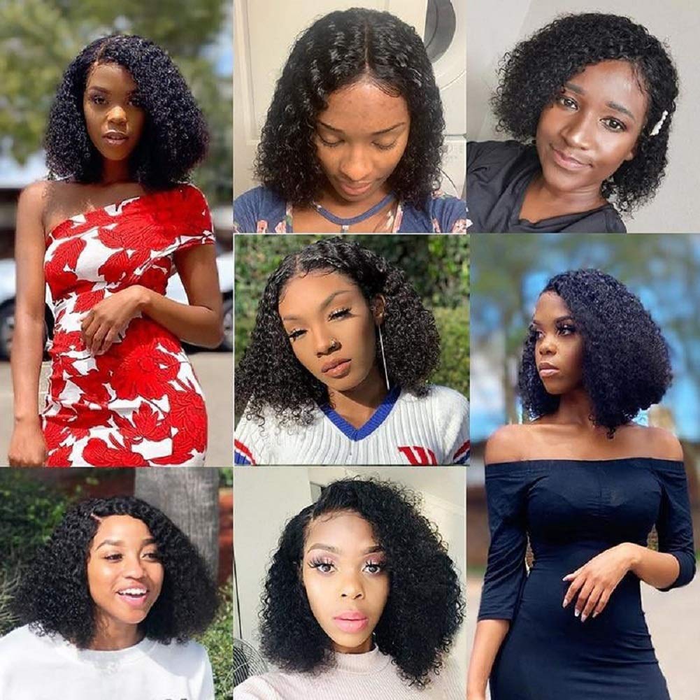 VIVI BABI Hair 9A Grade Unprocessed Brazilian Virgin Human Hair Kinky Curly  3 Bundles Natural Color For Black Women Deep Curly Hair Weave 10 12 14  Inches - Buy Online - 216519260