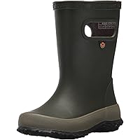BOGS Unisex-Child Skipper Waterproof Rubber Rain Boot for Boys and Girls