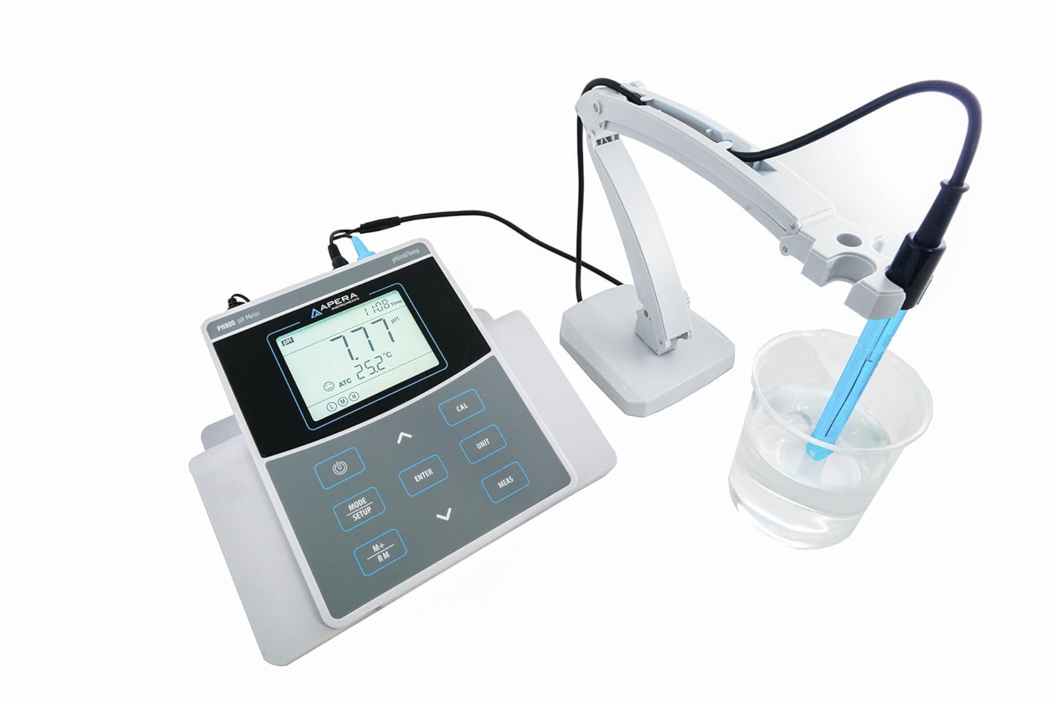 Apera Instruments AI521 PH800 Laboratory Benchtop pH Meter Kit, 0.01 pH
