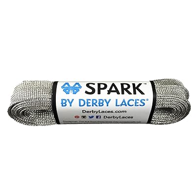 Spark Silver 96 Inch Skate Lace for Roller Derby, Zimbabwe Ubuy