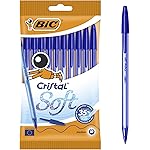 BIC Cristal Soft 10 bol&iacute;grafos punta media 
