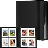 Flintronic Photo Album 160 Pockets 40 Sheets Pink Mini Film Album Scrapbook view 1