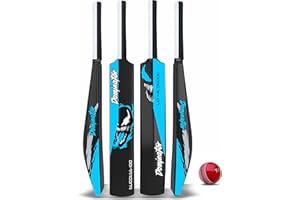 Jaspo Dominator Venom Edition 34 Inches Plastic Cricket Bat+Ball Octopus Grip|Best for Practicing-Recommended to Play with So