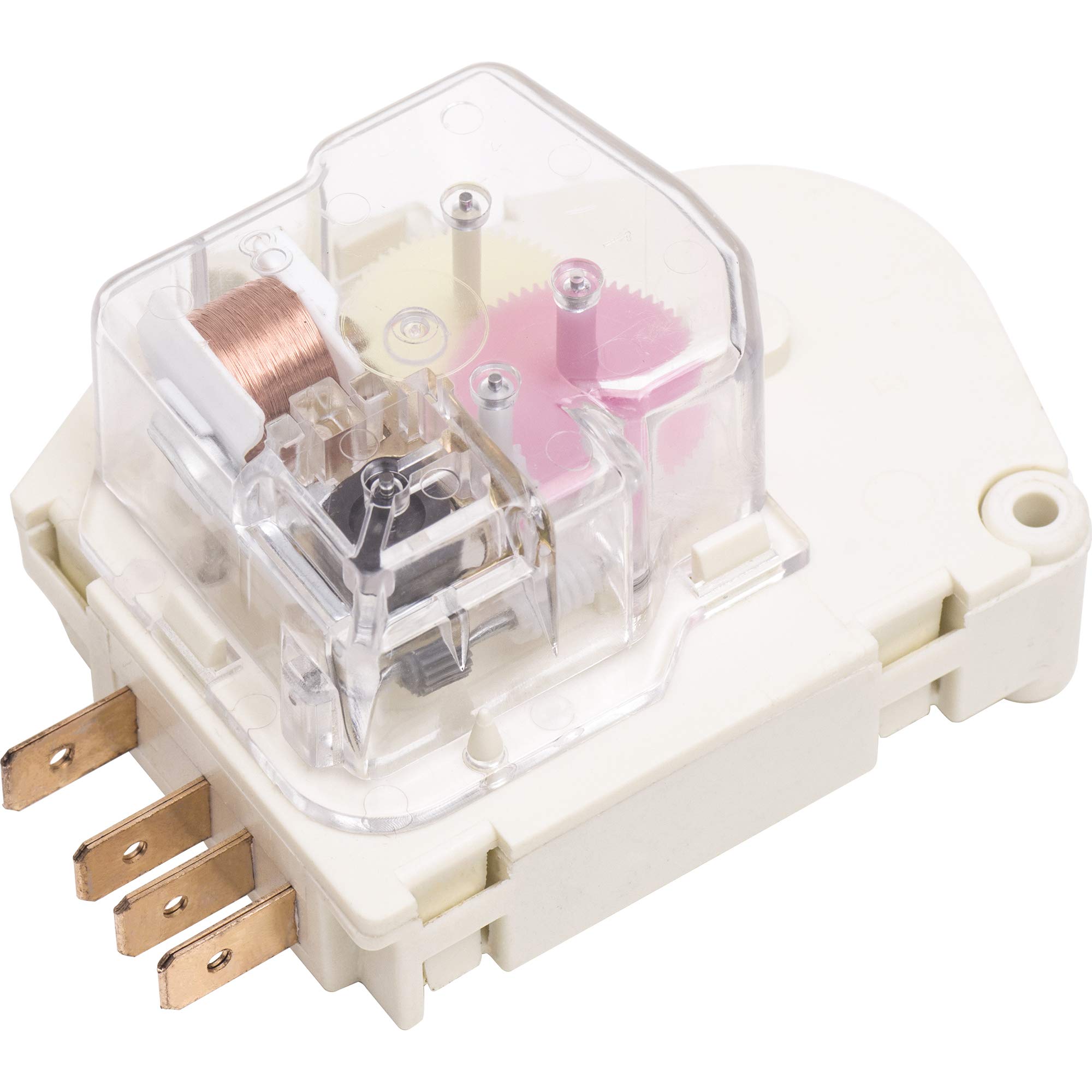 Photo 1 of BlueStars Upgraded 215846602 Refrigerator Defrost Timer Replacement Part - Compatible with Frigidaire & Kenmore Refrigerators - Replaces 215846606 240371001 241621501 AP2111929 PS423801