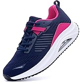 RomenSi Womens Arch Support Walking Shoes Orthotic Fashion Sneakers Tennis Shoes for Plantar Fasciitis Pain Relief US 5.5-11