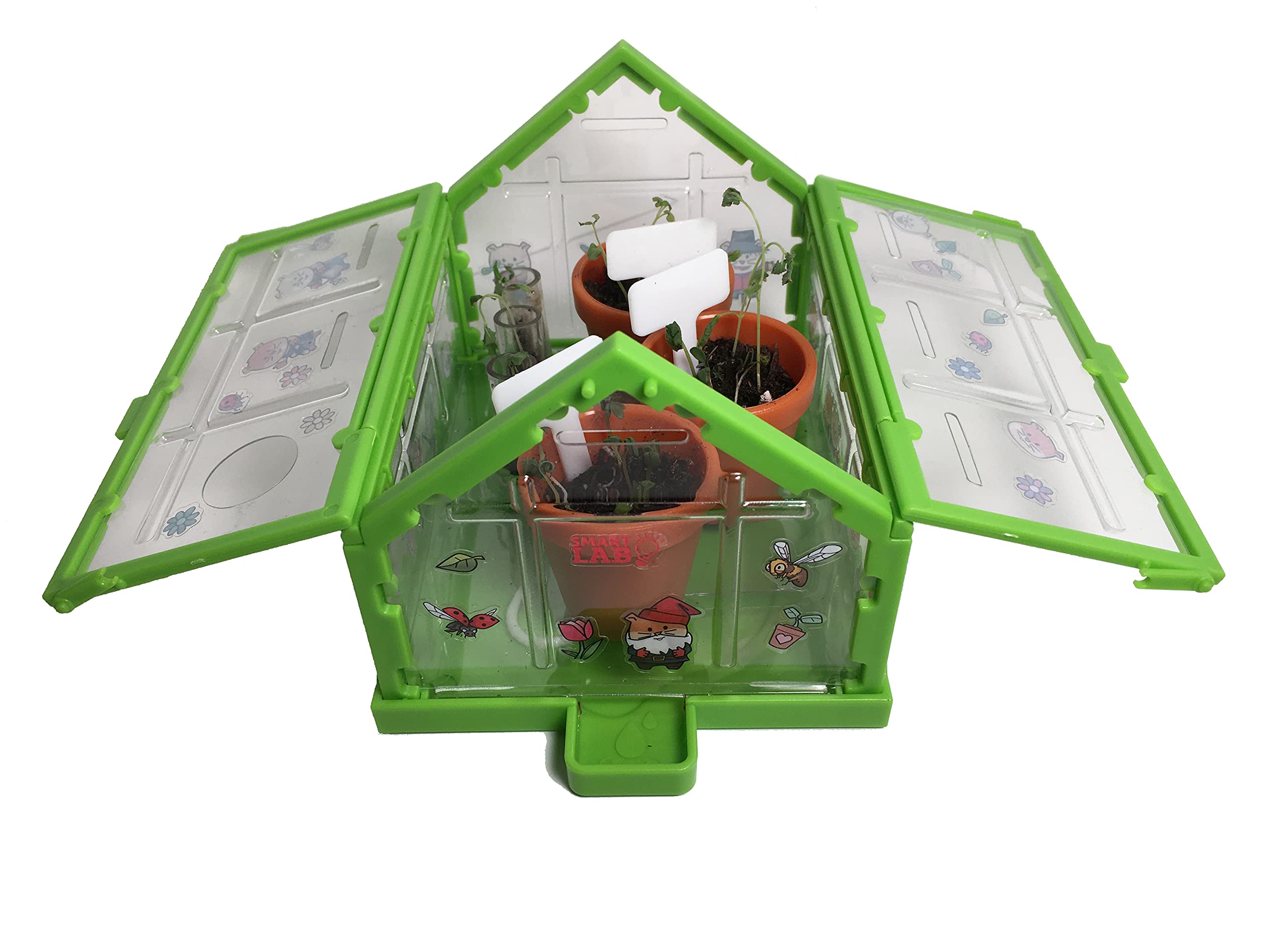 SmartLab Toys TINY Gardening with 20 Enormously Fun Growing Activities. Big Science. Tiny Tools.