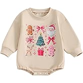 BemeyourBBs Newborn Baby Boy Girl Fall Winter Clothes Long Sleeve Bubble Sweatshirt Romper Cute Infant One Piece Outfit