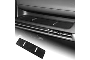 FDAIUN Dashboard Slot Mats for Hyundai Tucson 2025 Passenger Side Storage Pad Anti-Slip Center Console Organizer Liner Interi