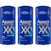 Arrid XX Extra Extra Dry Solid Antiperspirant Deodorant, Cool Shower, 2.6 oz. (pack of 3)