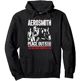Aerosmith - Bad Boys Peace Out Pullover Hoodie