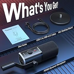 MAONO USB/XLR Dynamic Microphone for Gaming