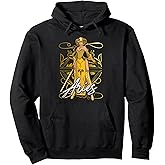 Aries Zodiac Sign Medieval Woman Astrology Pullover Hoodie